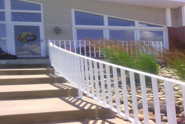 Custom Aluminum and Iron Railings